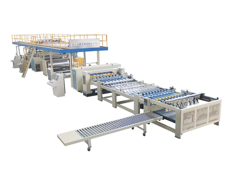 单层瓦楞纸板生产线