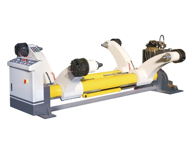 无轴式液压原纸架